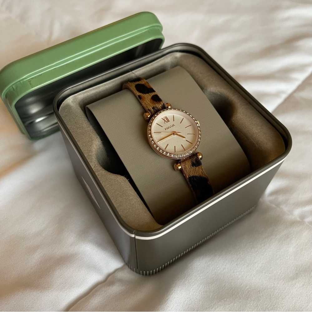 Fossil Tillie Mini Three Handed Fur Watch